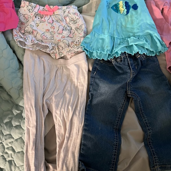 HUGE 50 PIECE BUNDLE OF DISNEY CARTERS GYMBOREE PLUS MORE!! 24M-3t shoes size 7 - Picture 9 of 16